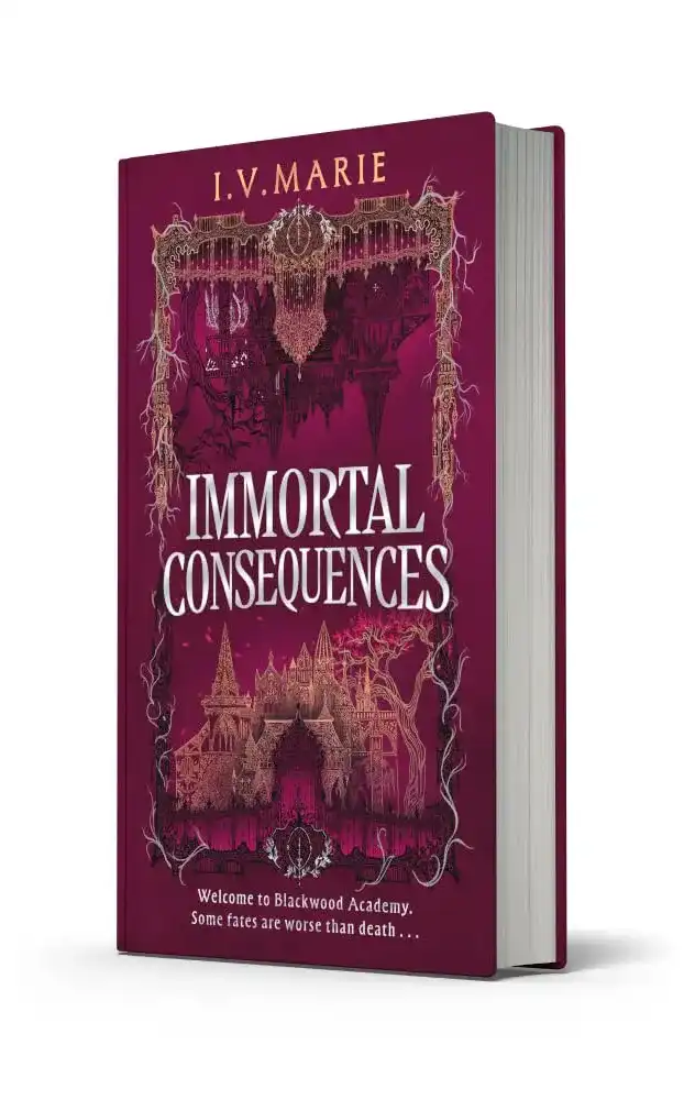 Immortal Consequences by I. V. Marie (Hardback)