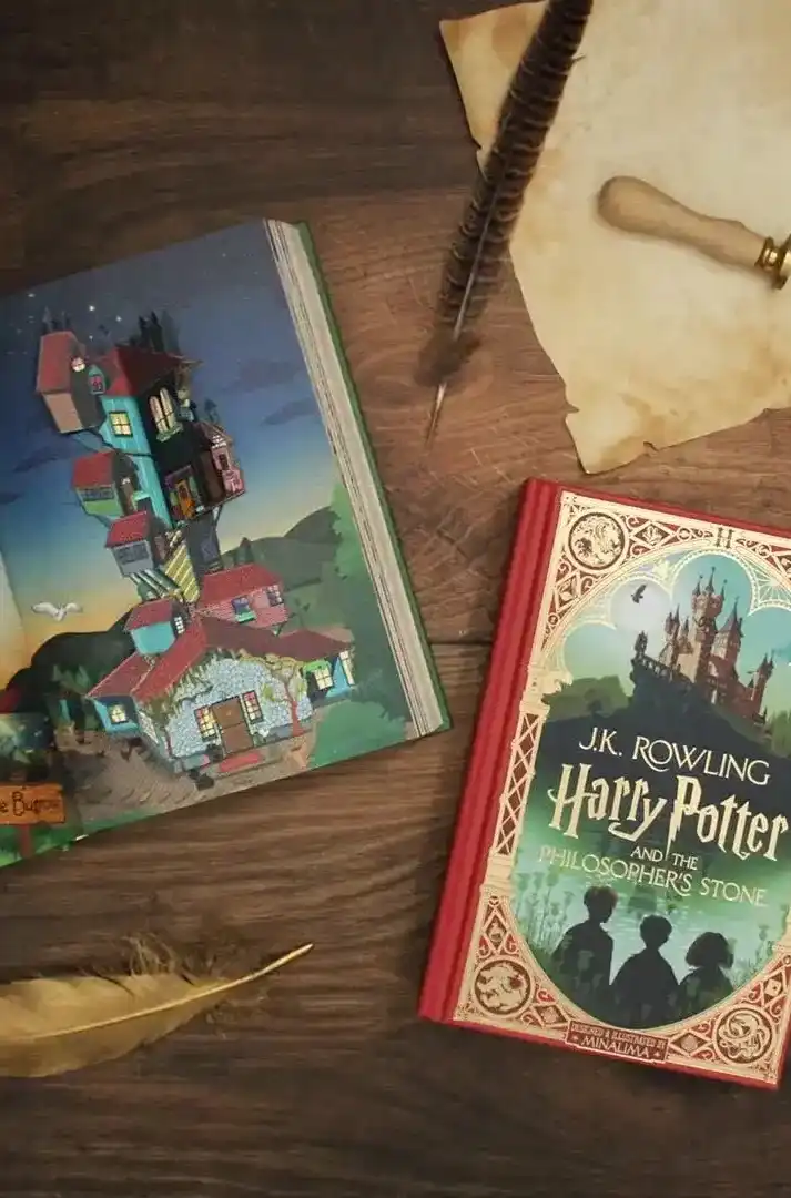 Harry Potter 1-3 Box Set: MinaLima Edition by J. K. Rowling (Hardback)