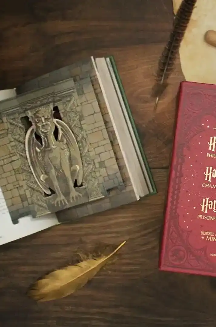 Harry Potter 1-3 Box Set: MinaLima Edition by J. K. Rowling (Hardback)