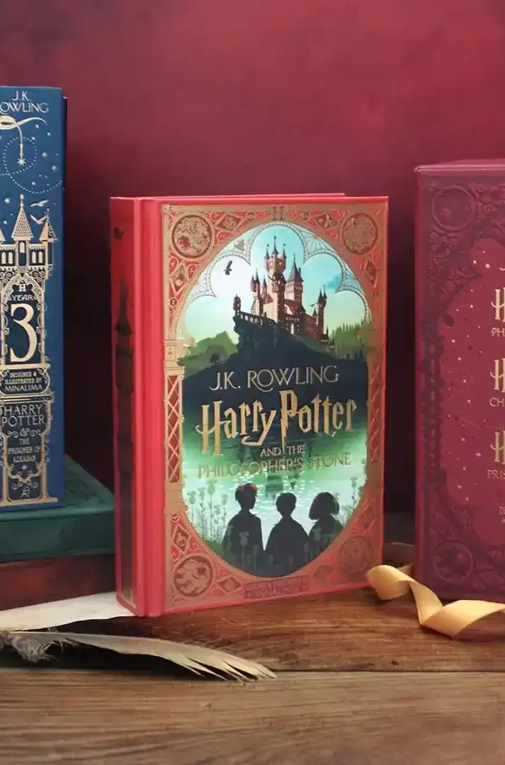 Harry Potter 1-3 Box Set: MinaLima Edition by J. K. Rowling (Hardback)