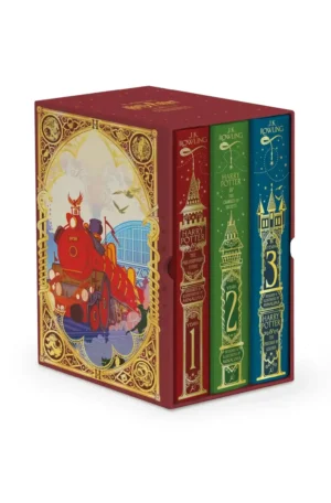 Harry Potter 1-3 Box Set: MinaLima Edition by J. K. Rowling (Hardback)