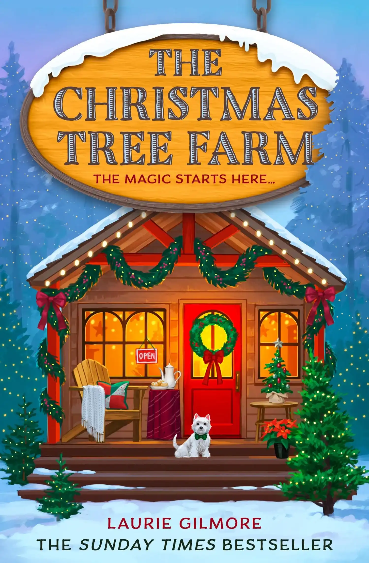 The Christmas Tree Farm by Laurie Gilmore (Paperback)