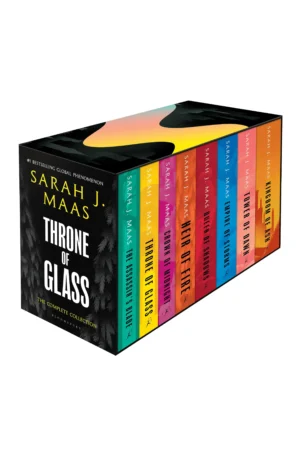 Throne of Glass Complete 8 Books Collection Box Set - NEW Bright Set by Sarah J. Maas (Paperback)