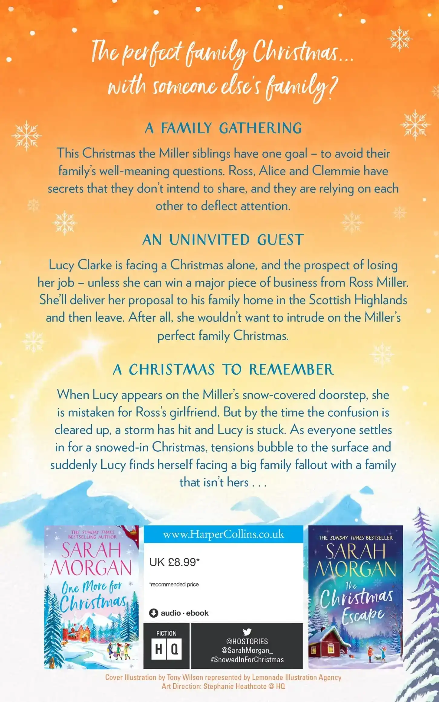Snowed in for Christmas by Sarah Morgan (Paperback)