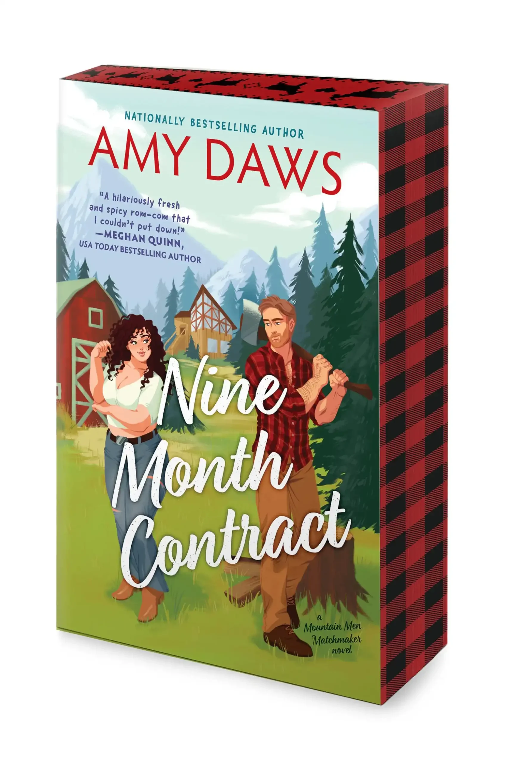 Nine Month Contract: Sprayed Edge by Amy Daws (Paperback)