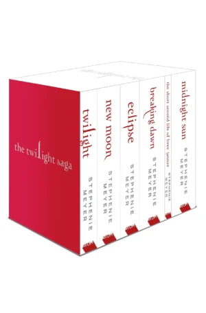 Twilight Saga 6 Book Box Set: White Edition by Stephenie Meyer (Paperback)