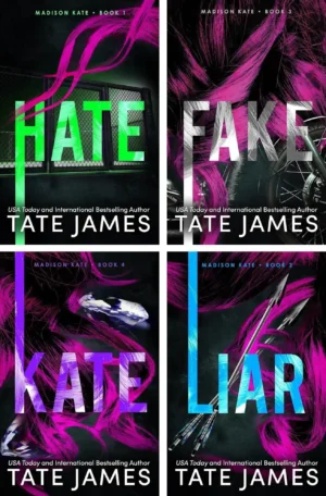 Madison Kate Series 4 Books Collection Set by Tate James (Paperback)