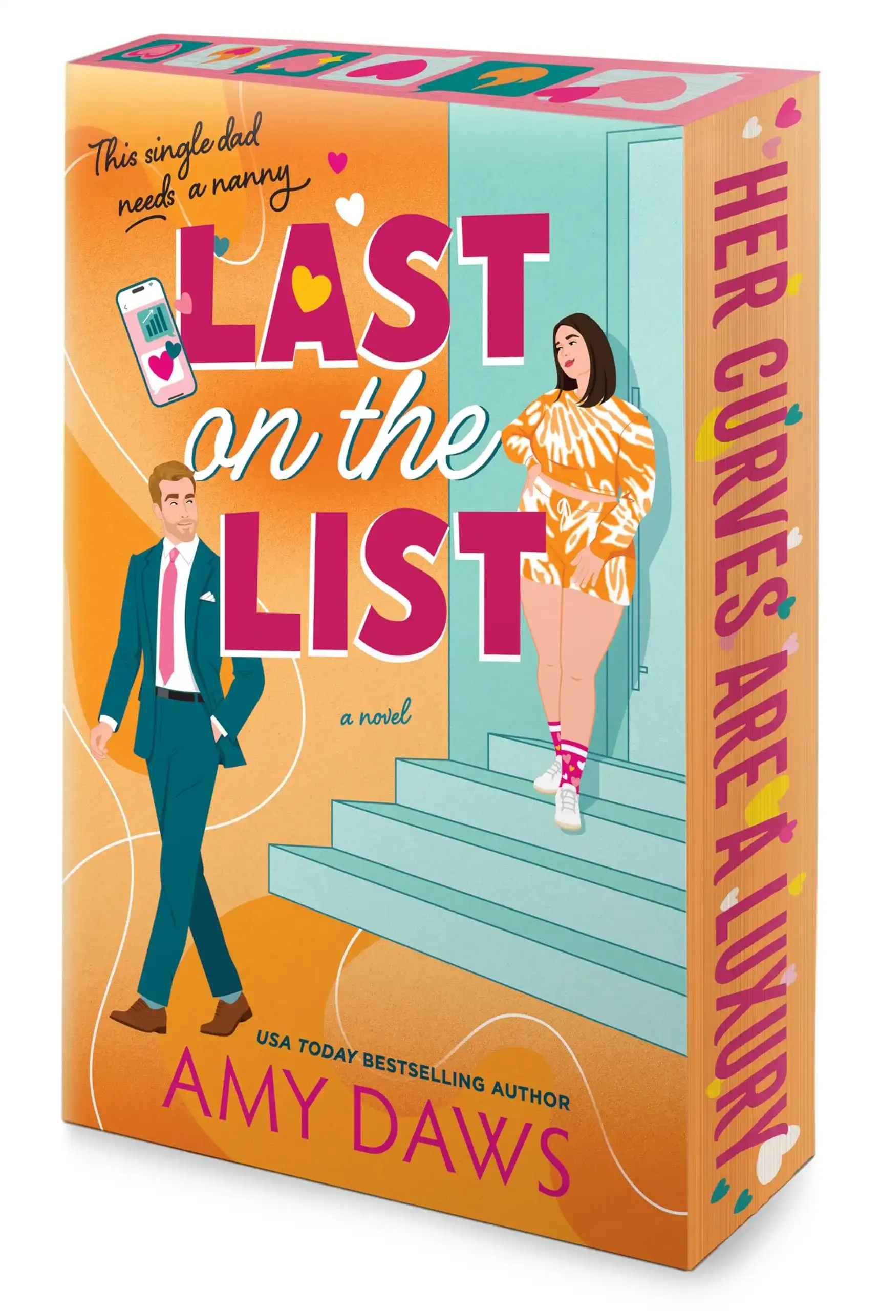 Last on the List: Sprayed Edge by Amy Daws (Paperback)