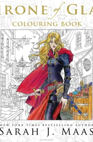 The Throne of Glass Colouring Book by Sarah J. Maas (Paperback)
