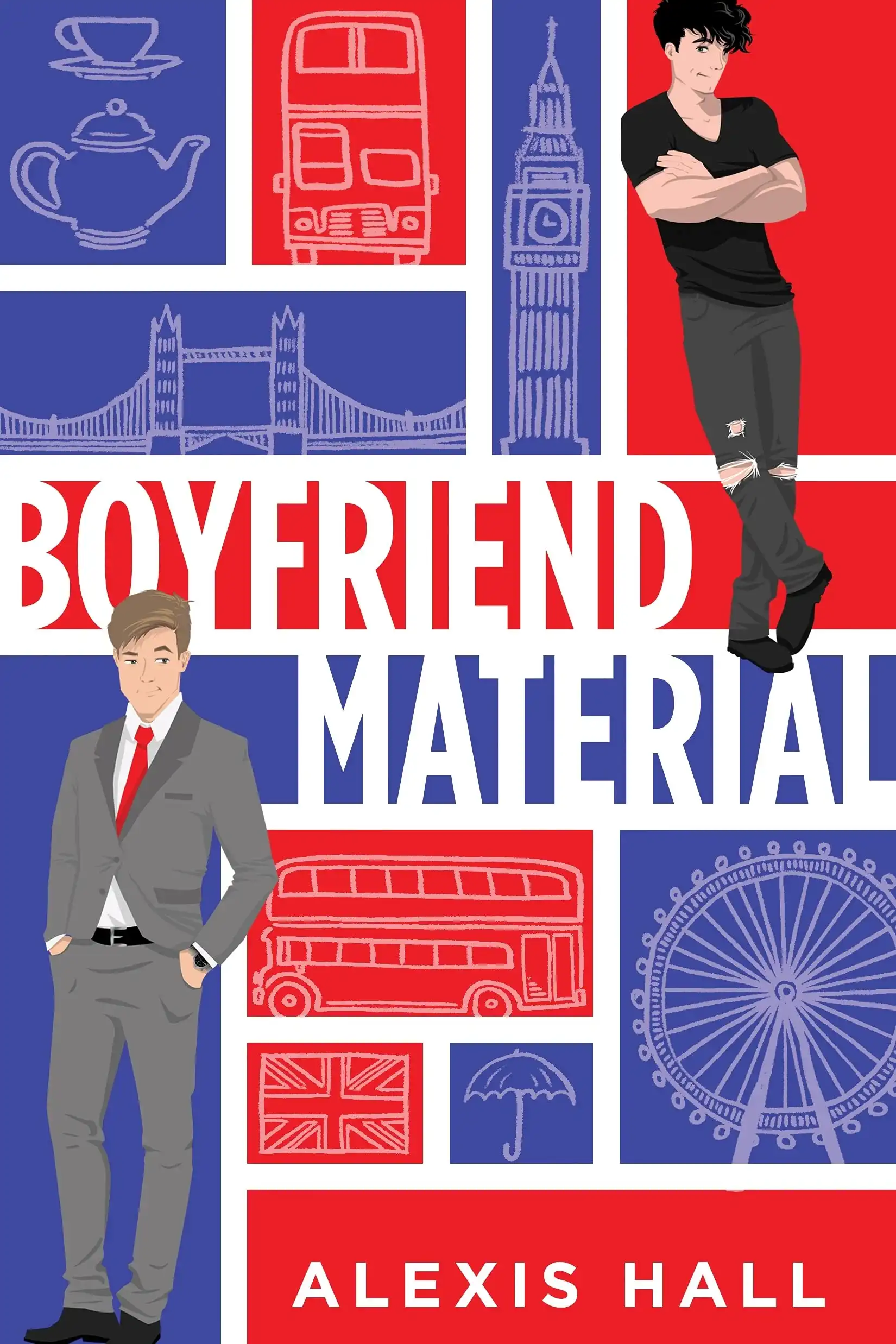 Boyfriend Material by Alexis Hall (Paperback)