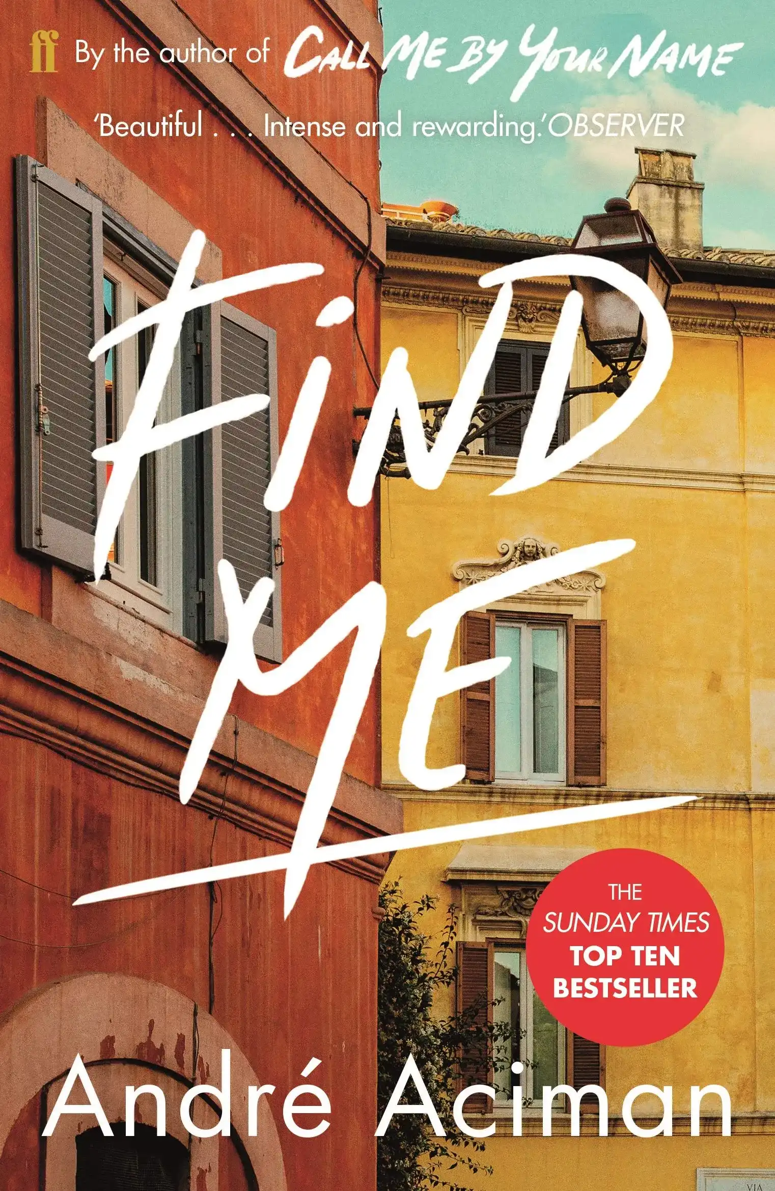 Find Me by Andre Aciman (Paperback)