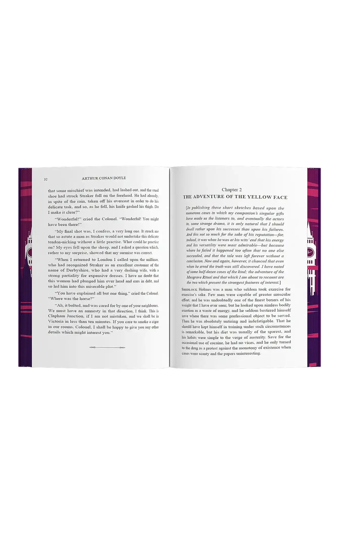 The Memoirs of Sherlock Holmes: Wilco Classics Sprayed Edge Edition by Arthur Conan Doyle (Hardback)