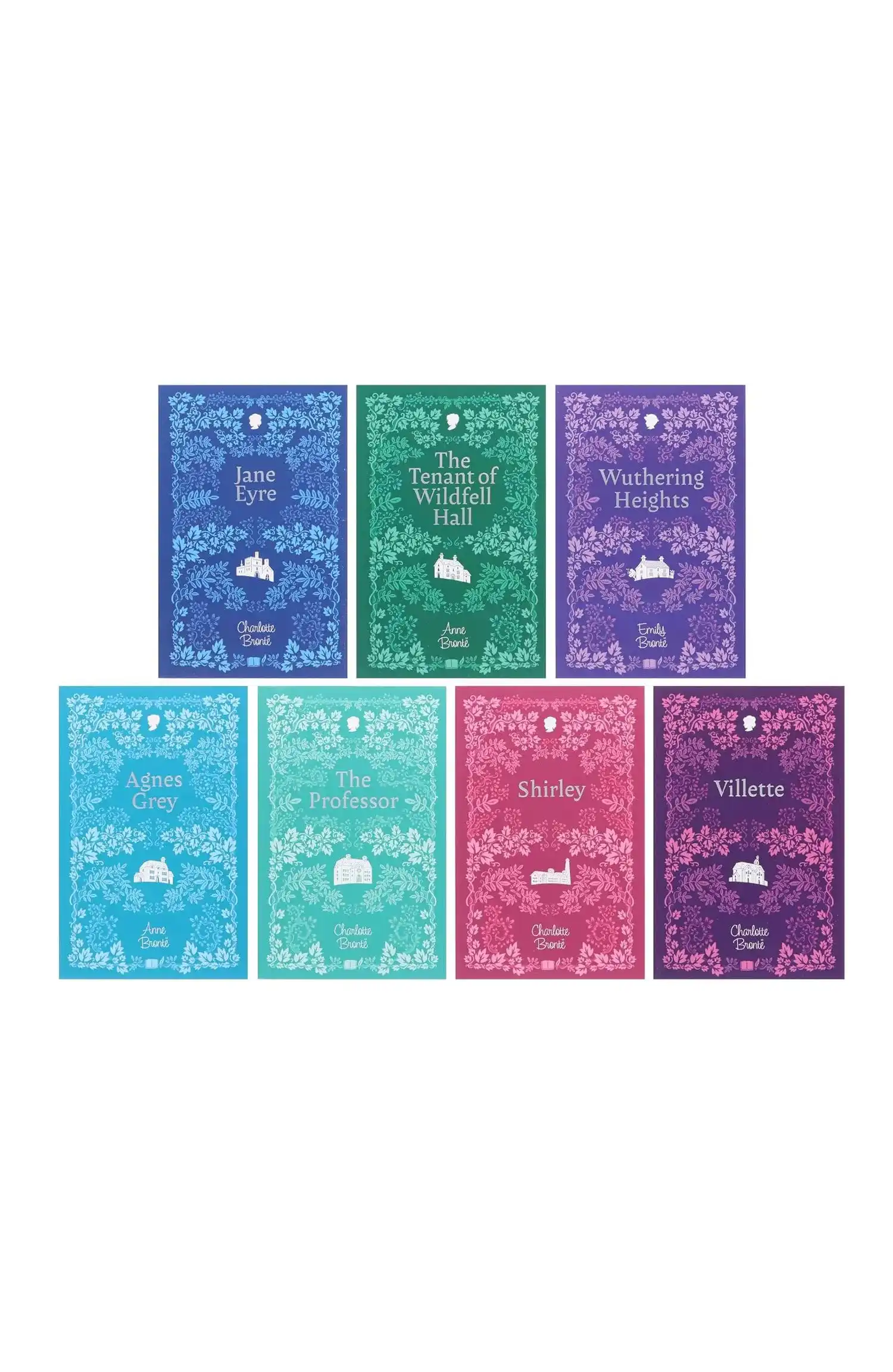 The Bronte Sisters Complete 7 Books Collection Box Set by Charlotte Bronte, Emily Bronte, Anne Bronte (Paperback)