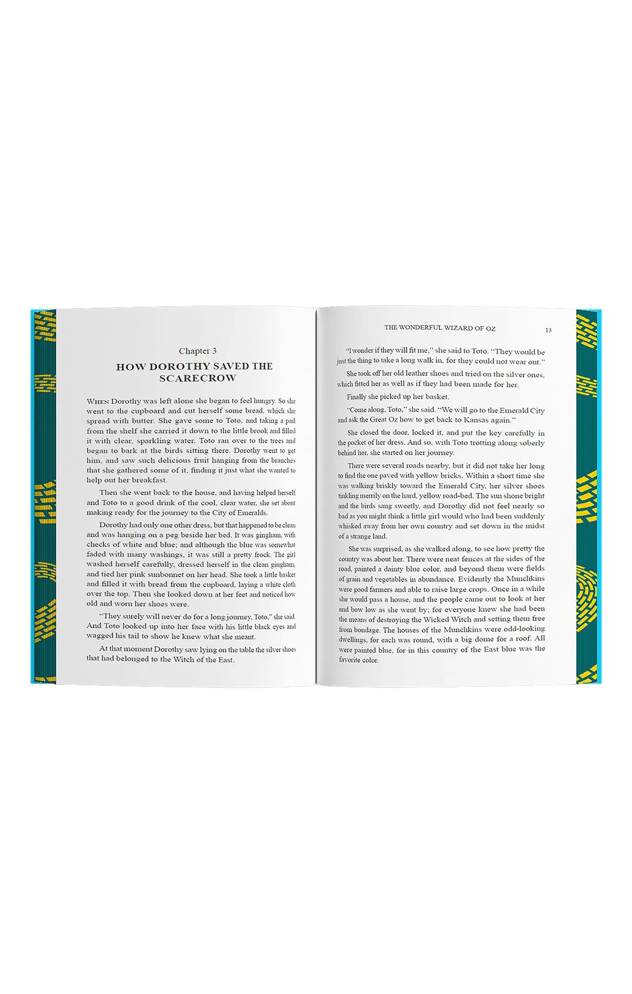 The Wonderful Wizard of Oz: Wilco Classics Sprayed Edge Edition by L. Frank Baum (Hardback)