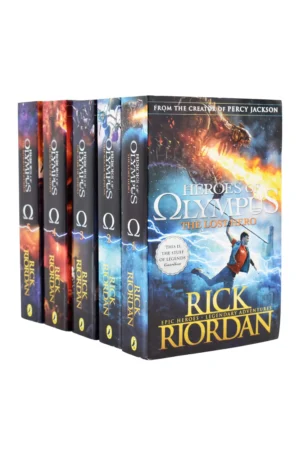 Heroes of Olympus Complete Collection 5 Books Set by Rick Riordan (Paperback)