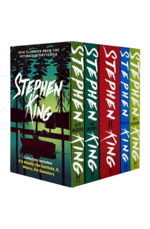 Stephen King 5 Book Box Set: If It Bleeds, The Institute, IT, Misery, Pet Sematary by Stephen King (Paperback)