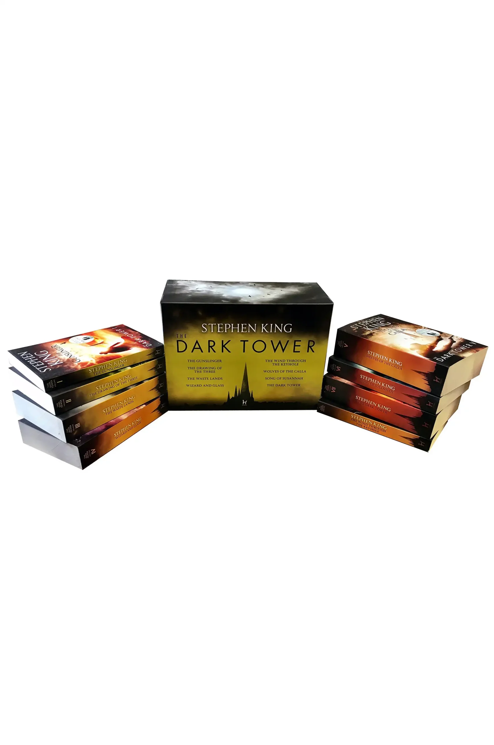 Stephen King Dark Tower Collection 8 Books Box Set Pack by Stephen King (Paperback)