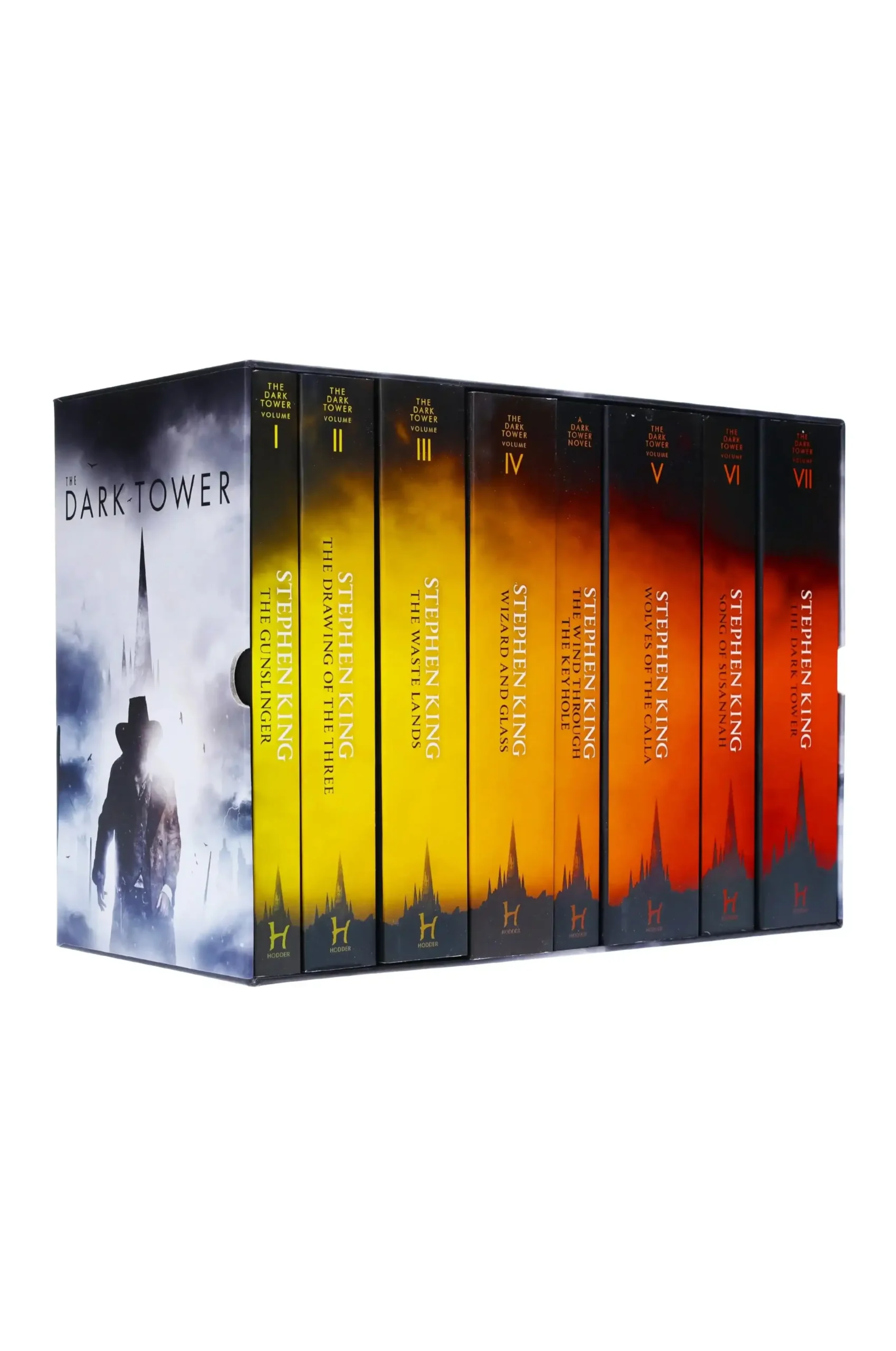 Stephen King Dark Tower Collection 8 Books Box Set Pack by Stephen King (Paperback)
