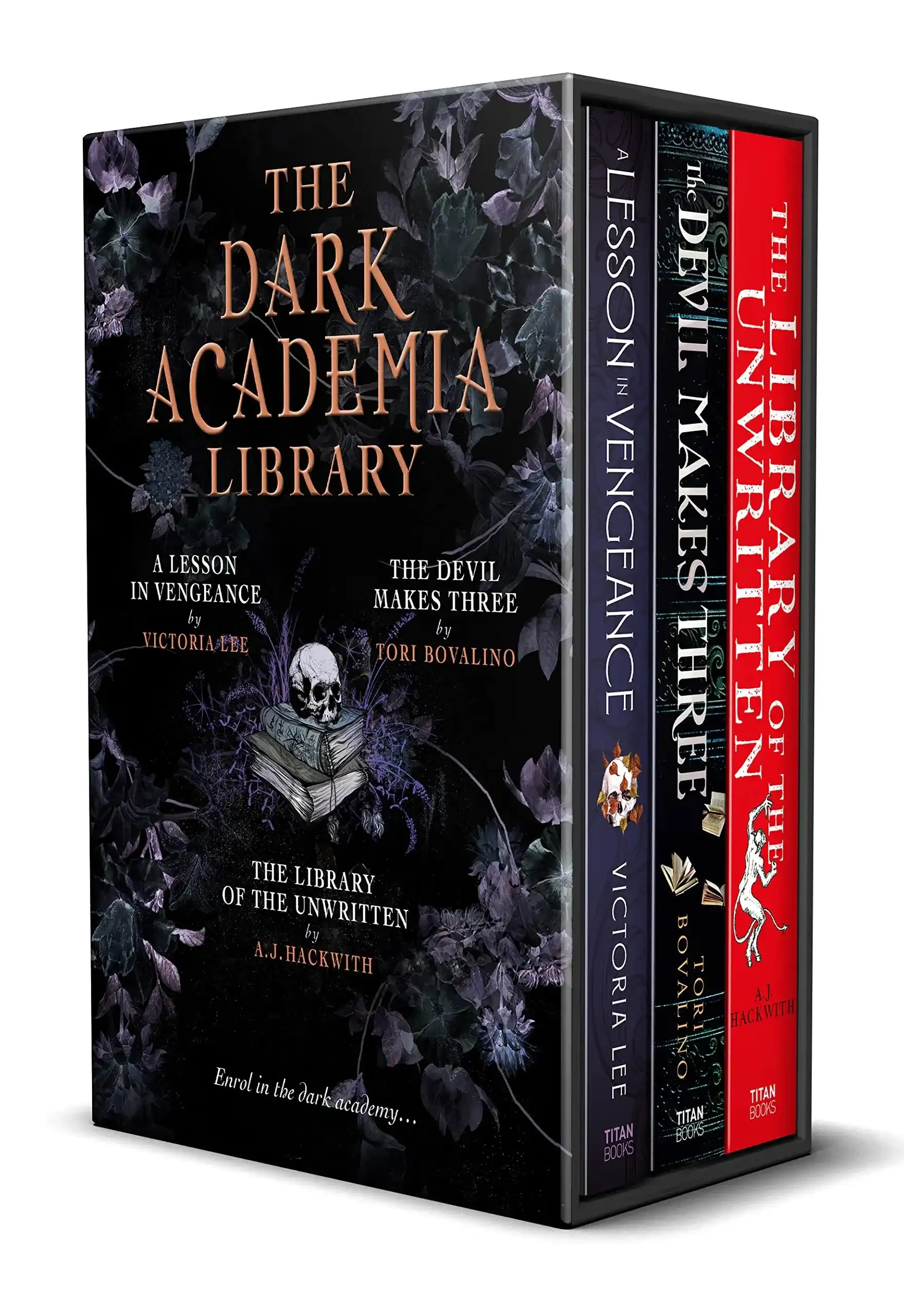 The Dark Academia Library by Victoria Lee, A. J. Hackwith, Tori Bovalino (Paperback)