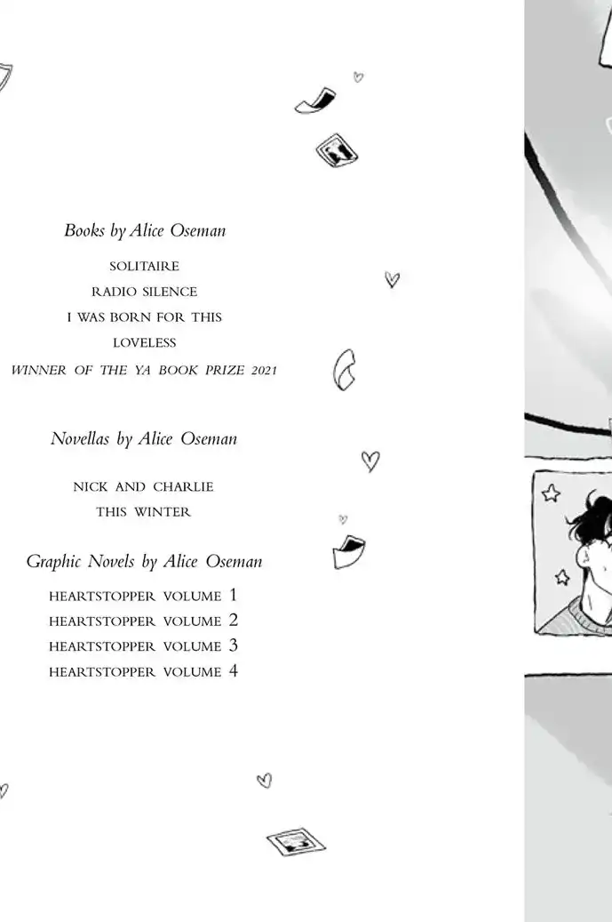 Nick and Charlie: A Heartstopper Novella Sprayed Edge by Alice Oseman (Hardback)