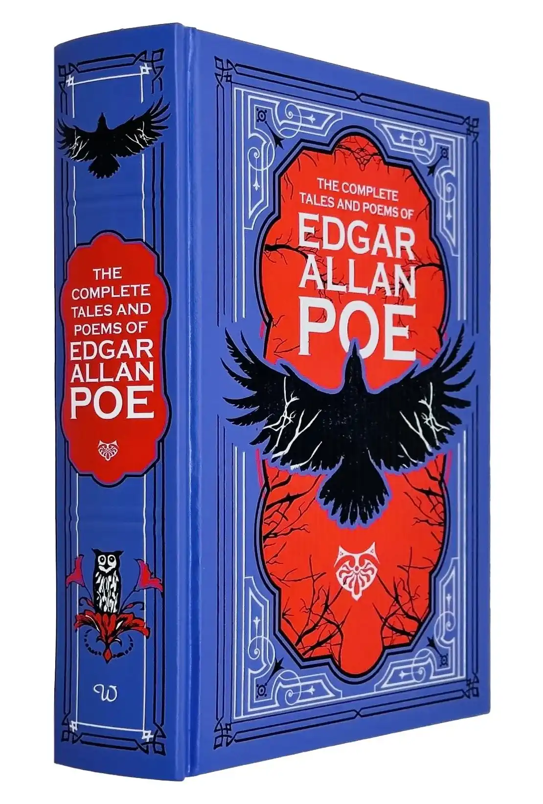 The Complete Tales and Poems of Edgar Allan Poe: Wilco Deluxe Leather Bound Gold Sprayed Edge Edition by Edgar Allan Poe (Hardback)