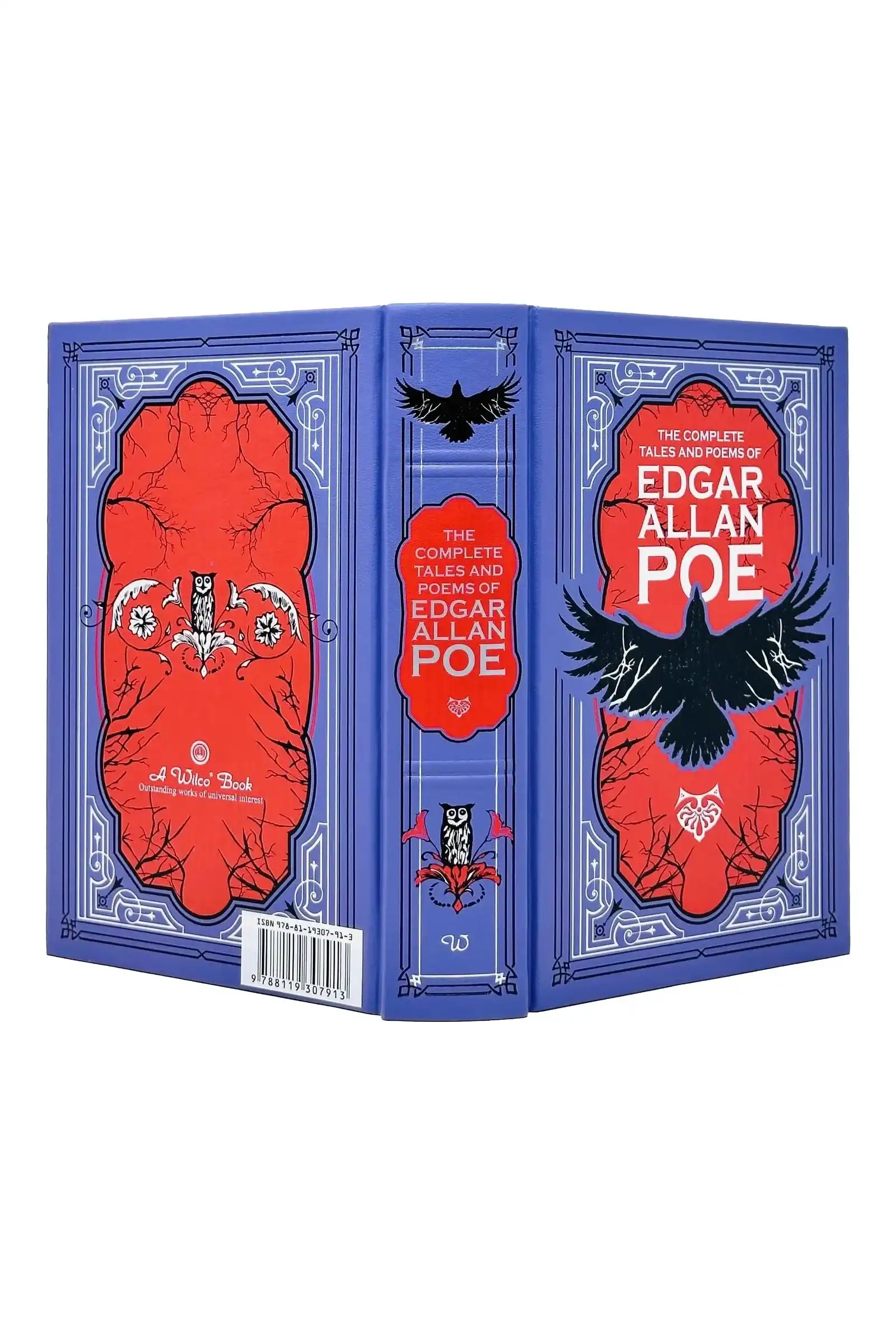 The Complete Tales and Poems of Edgar Allan Poe: Wilco Deluxe Leather Bound Gold Sprayed Edge Edition by Edgar Allan Poe (Hardback)