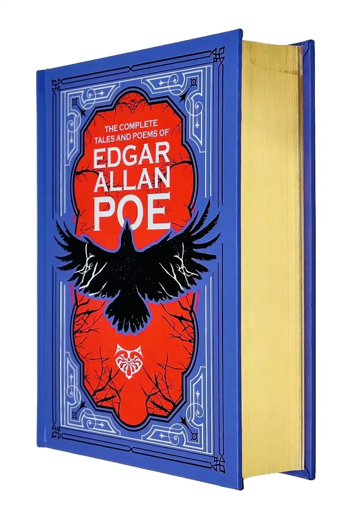 The Complete Tales and Poems of Edgar Allan Poe: Wilco Deluxe Leather Bound Gold Sprayed Edge Edition by Edgar Allan Poe (Hardback)