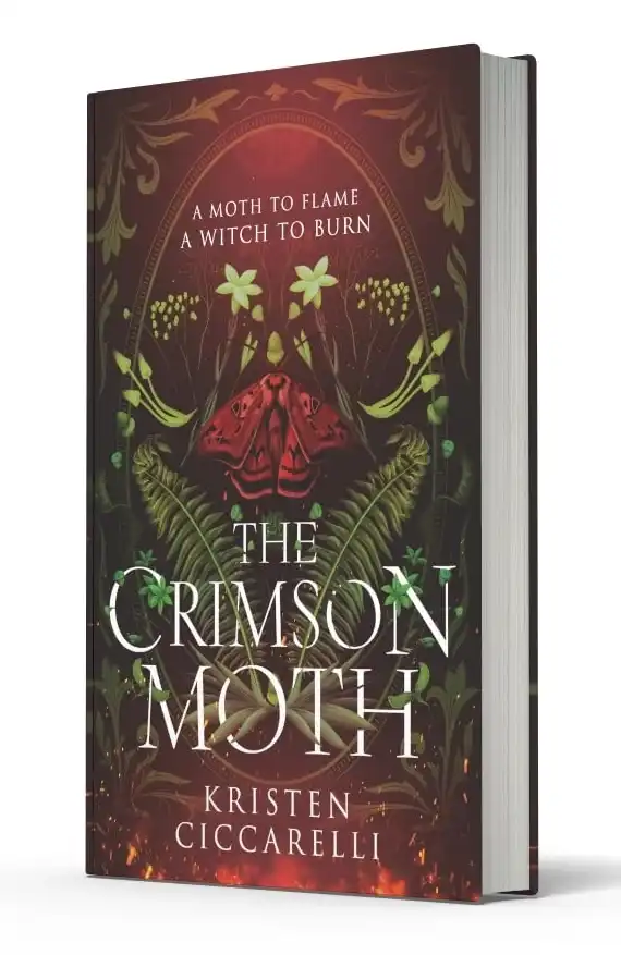 The Crimson Moth by Kristen Ciccarelli (Hardback)
