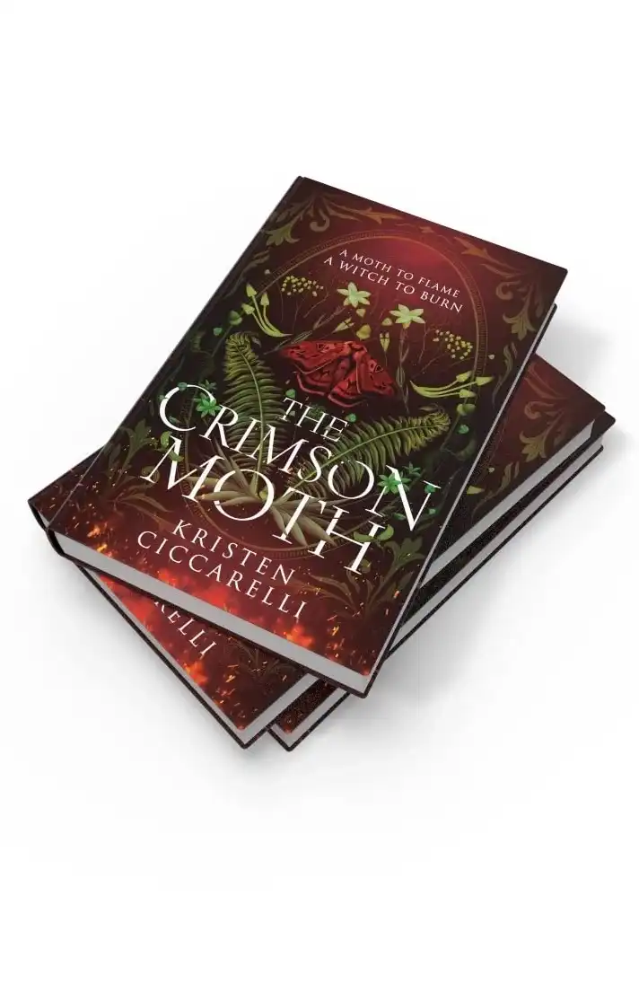 The Crimson Moth by Kristen Ciccarelli (Hardback)
