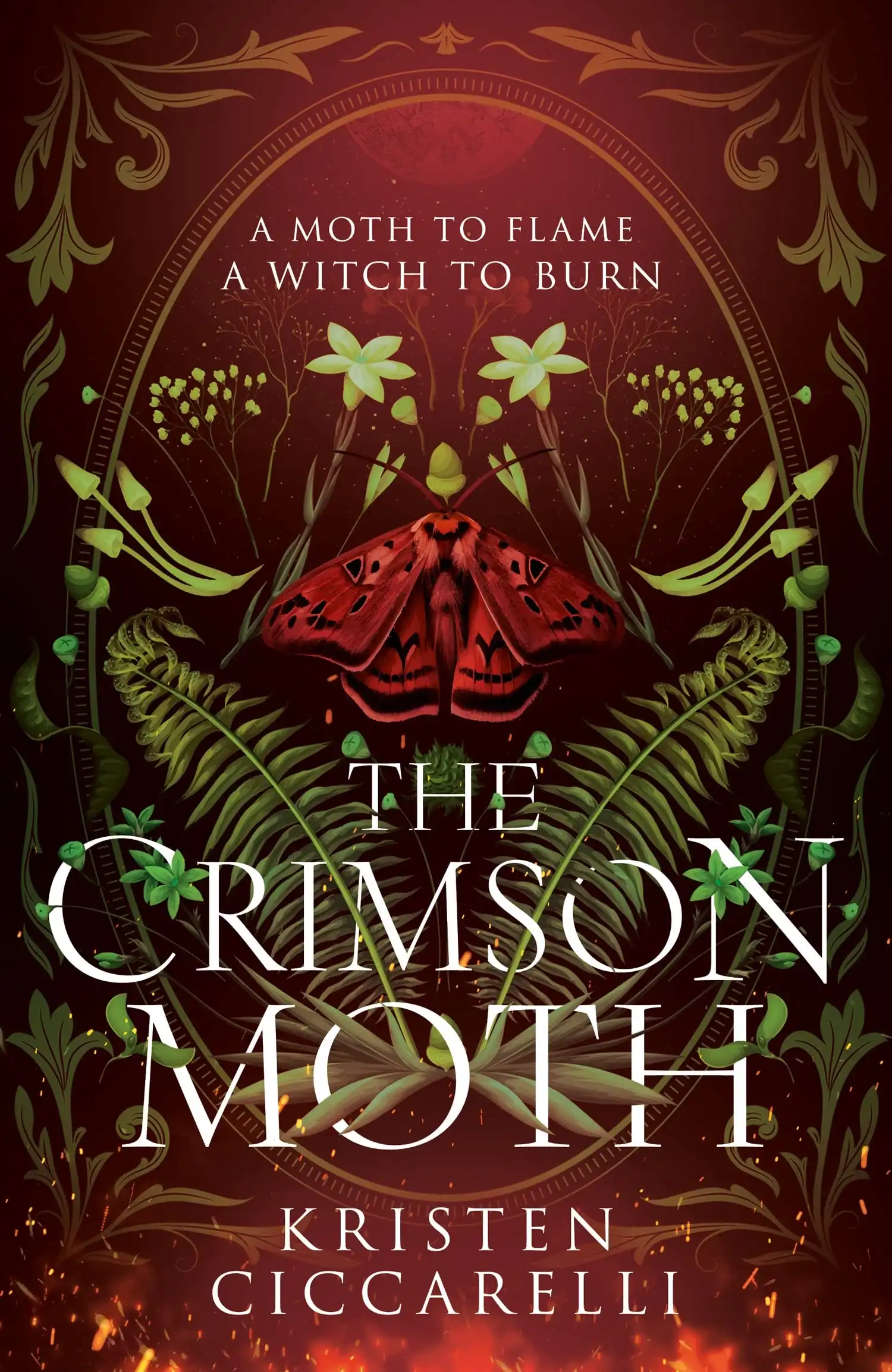 The Crimson Moth by Kristen Ciccarelli (Hardback)