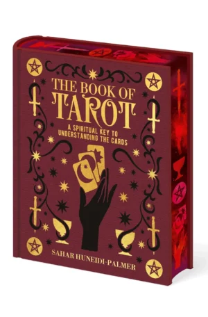 The Book of Tarot: Deluxe Gift Edition with Sprayed Edges by Sahar Huneidi Palmer (Hardback)