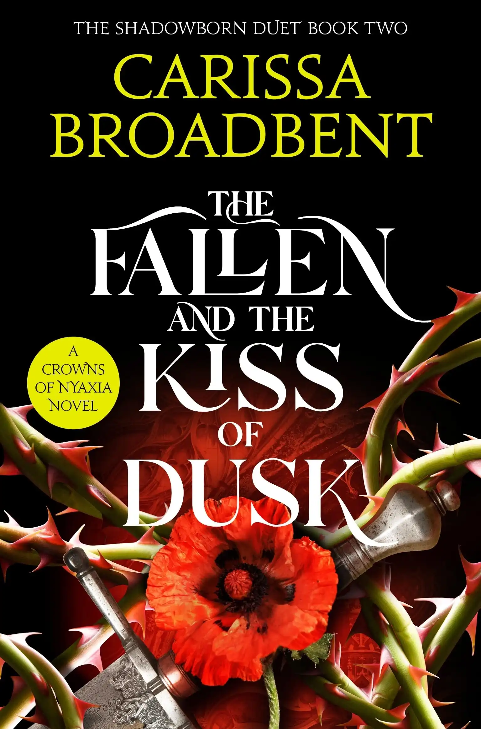 The Fallen and the Kiss of Dusk by Carissa Broadbent (Paperback)