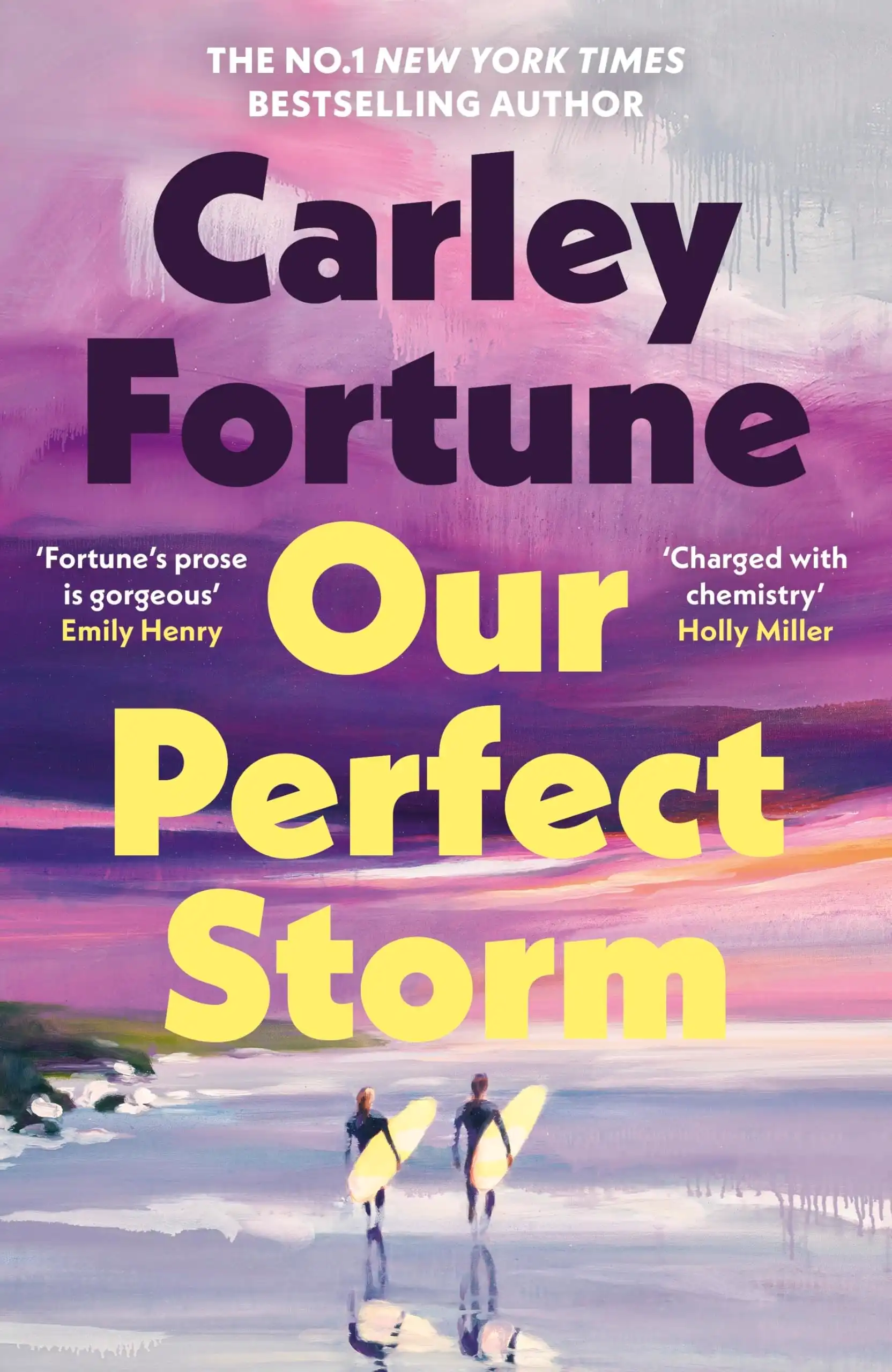 Our Perfect Storm: Sprayed Edge Edition by Carley Fortune (Hardback)