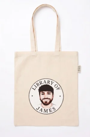 Library of James Branding Tote Bag Eco-Friendly New Logo