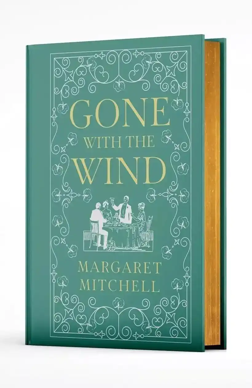 Gone with the Wind: Wilco Deluxe Gold Sprayed Edge Edition by Margaret Mitchell (Hardback)