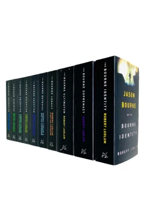 The Bourne Series 10 Books Collection Set by Robert Ludlum & Eric Van Lustbader (Paperback)
