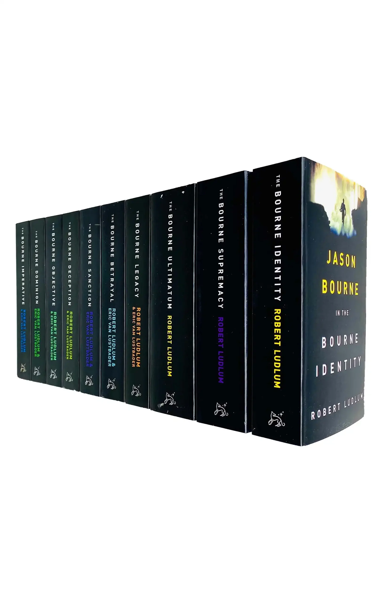 The Bourne Series 10 Books Collection Set by Robert Ludlum & Eric Van Lustbader (Paperback)