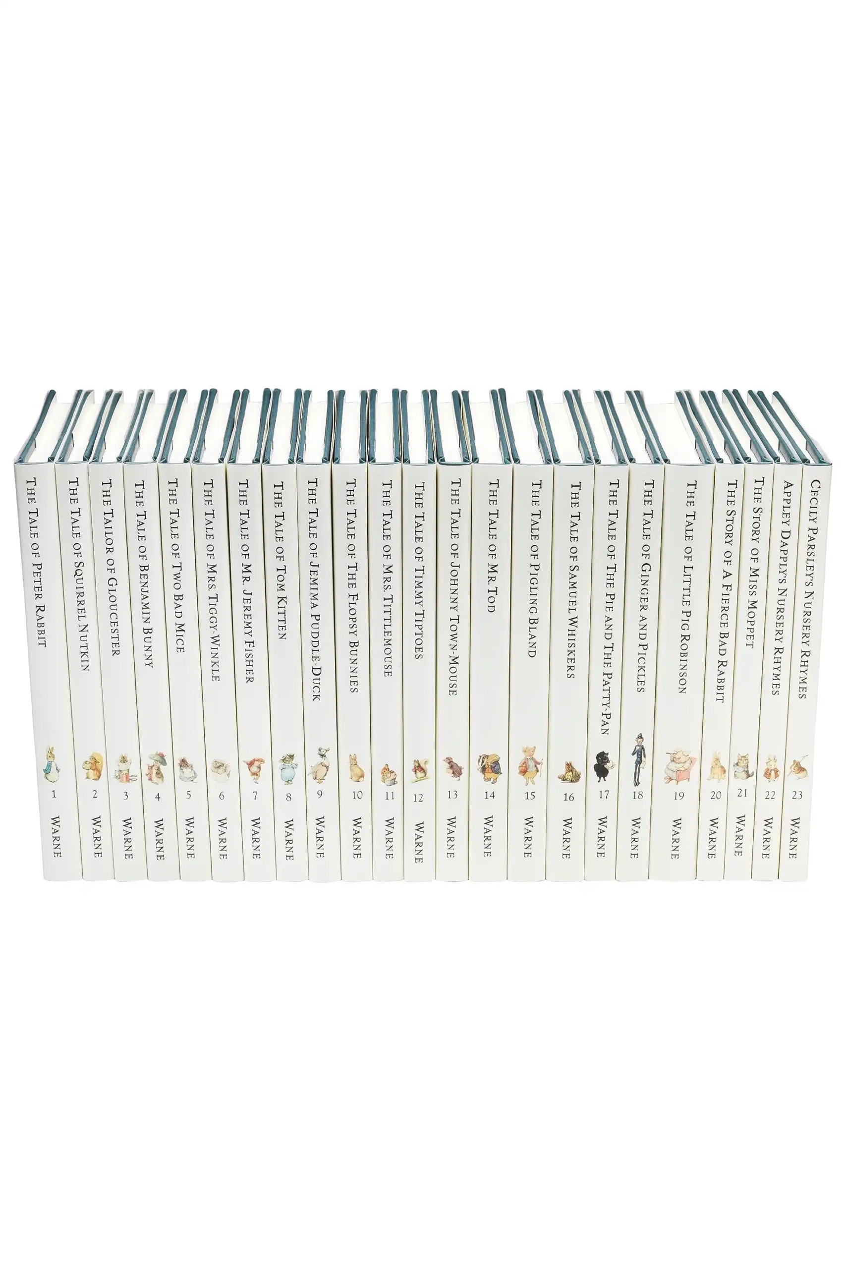 The World of Peter Rabbit: Complete Collection 23 Vol Box Set by Beatrix Potter (Hardback)