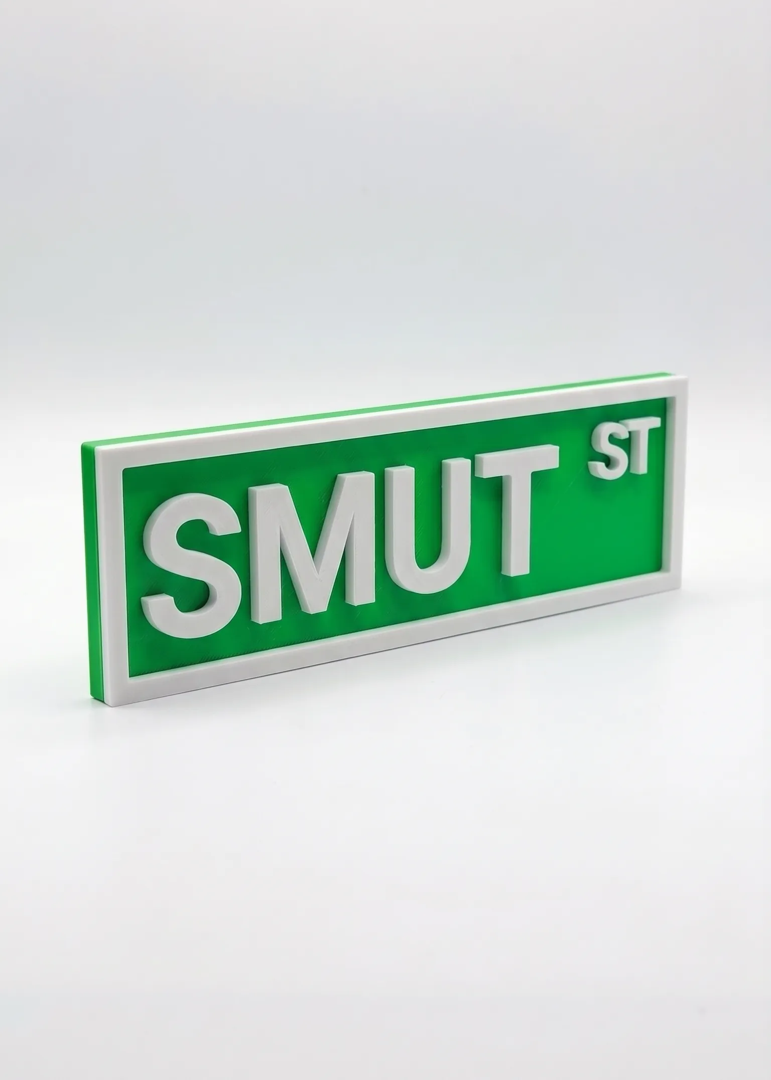 Green Smut St Book Sign