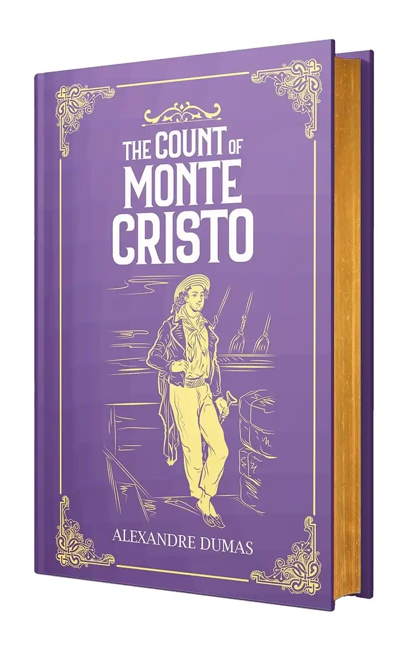 The Count of Monte Cristo: Wilco Deluxe Gold Sprayed Edge Edition by Alexandre Dumas (Hardback)