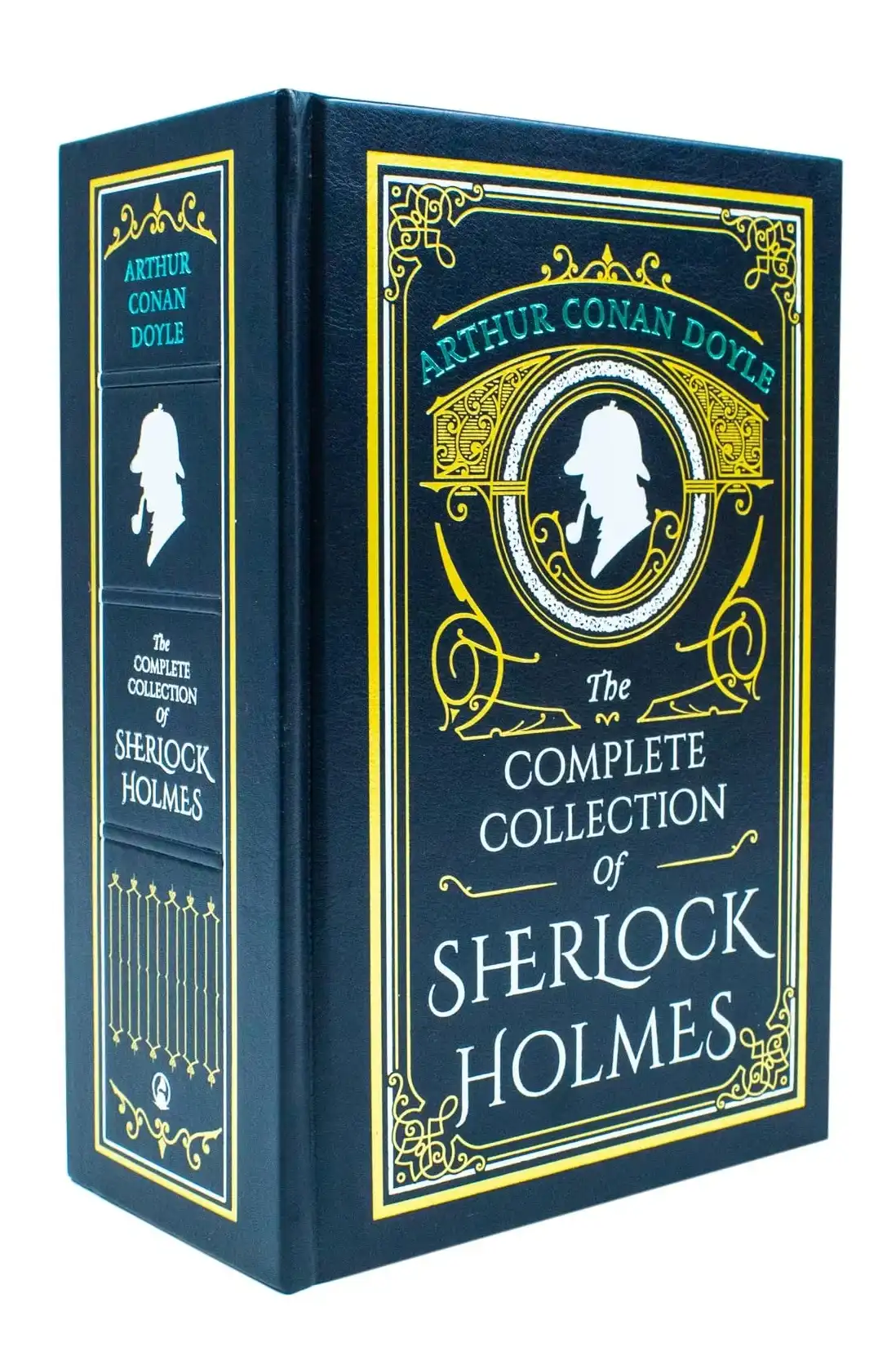 The Complete Collection of Sherlock Holmes: Deluxe Leather Bound Classic by Arthur Conan Doyle (Hardback)