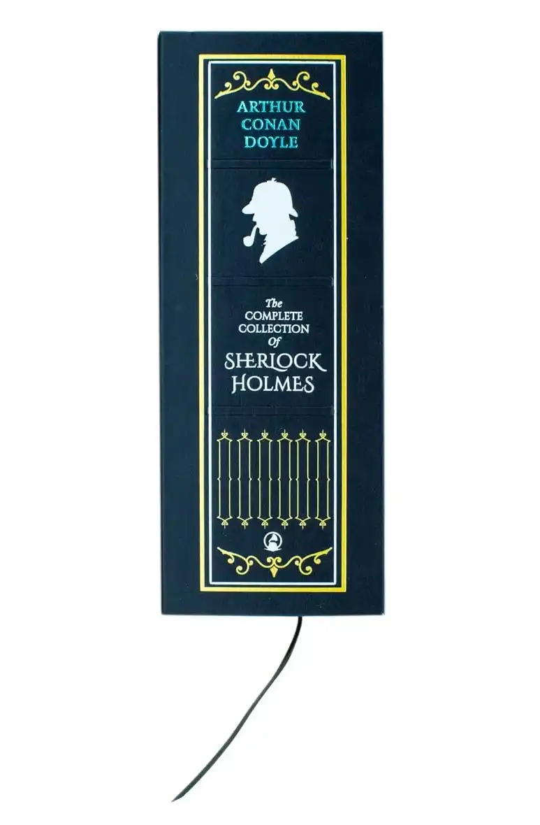 The Complete Collection of Sherlock Holmes: Deluxe Leather Bound Classic by Arthur Conan Doyle (Hardback)