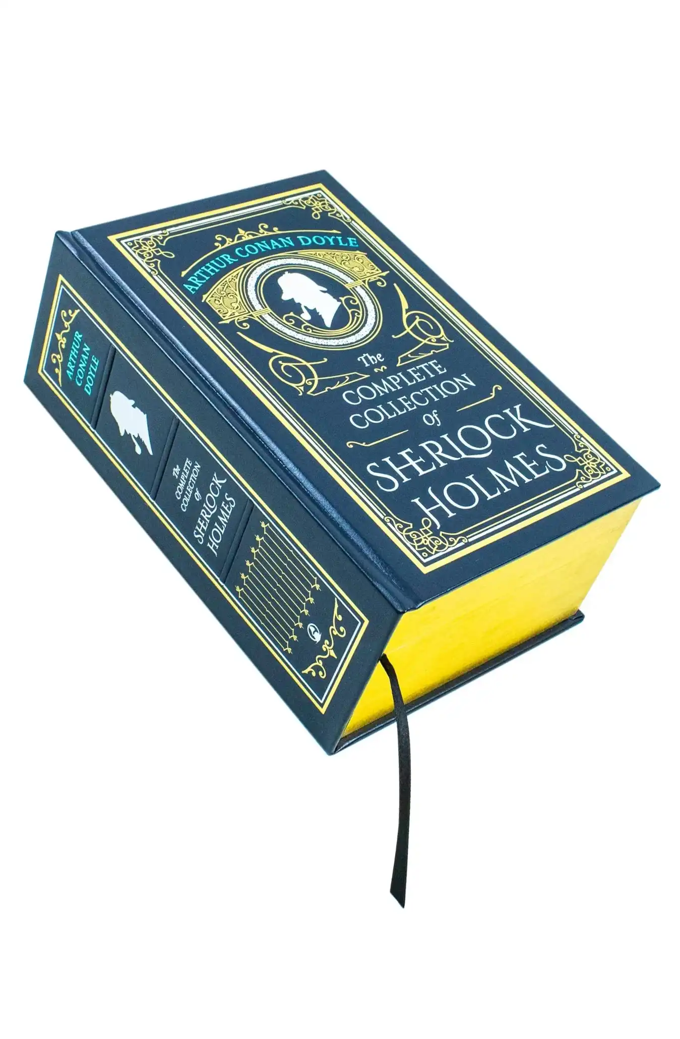The Complete Collection of Sherlock Holmes: Deluxe Leather Bound Classic by Arthur Conan Doyle (Hardback)