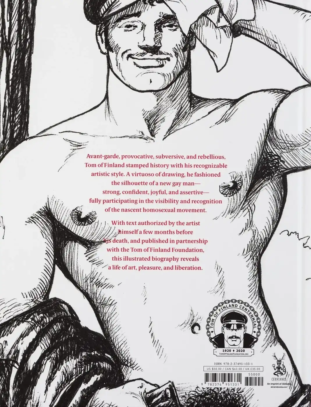 Tom of Finland: The Official Life and Work of a Gay Hero by F. Valentine Hooven (Hardback)