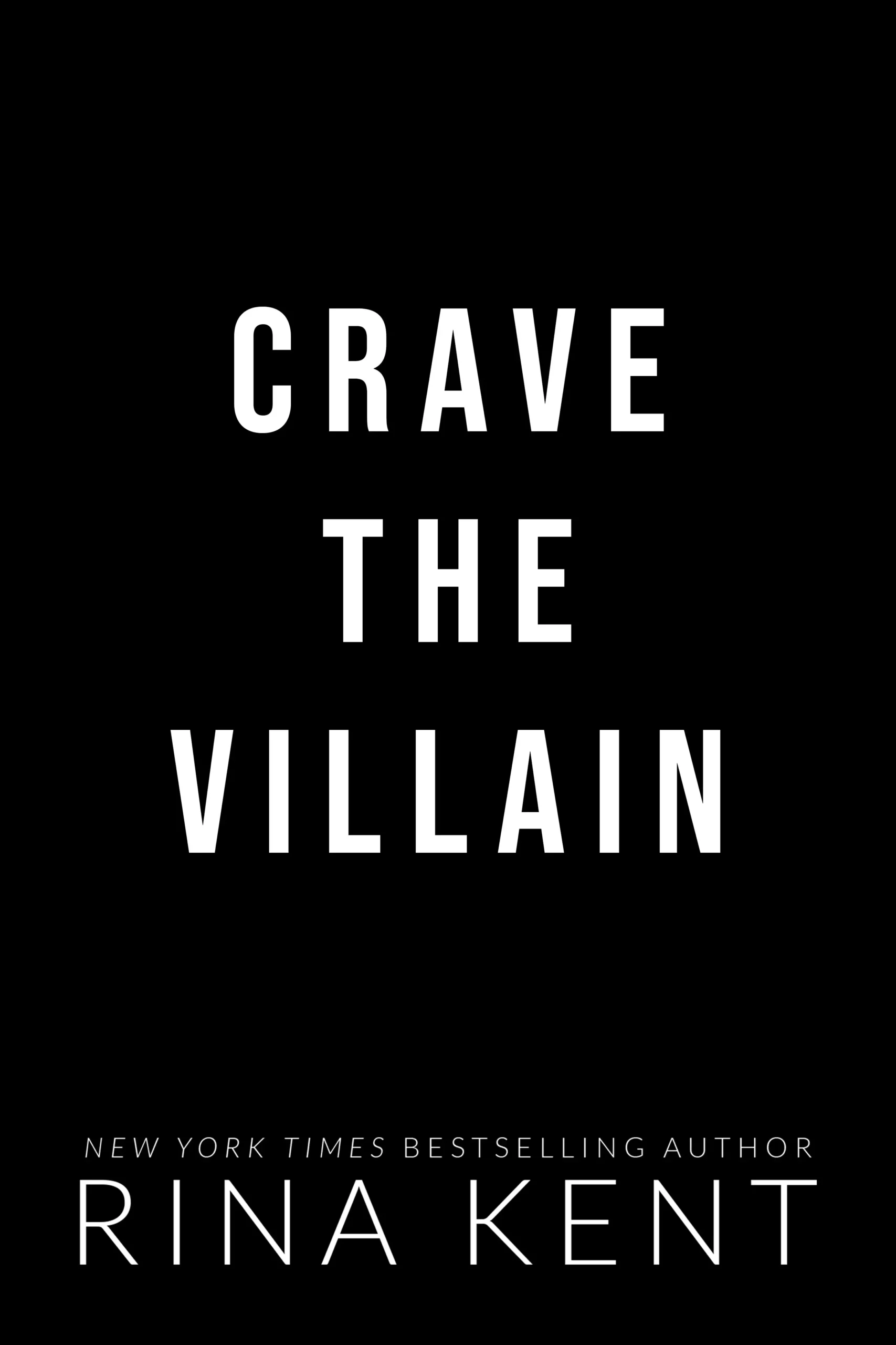 Crave the Villain by Rina Kent (Paperback)