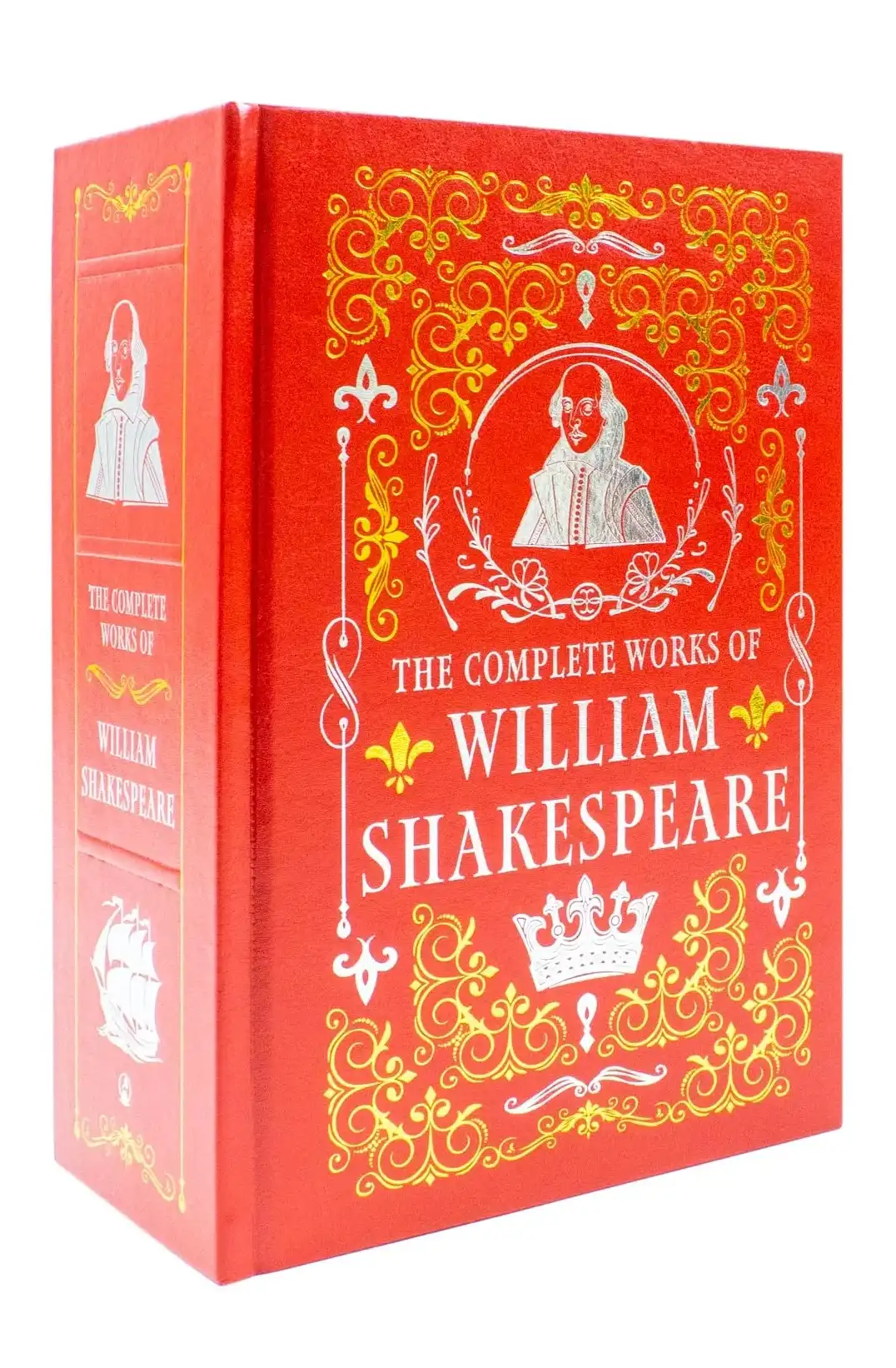 Complete Works of William Shakespeare: Deluxe Leather Bound Classic by William Shakespeare (Hardback)