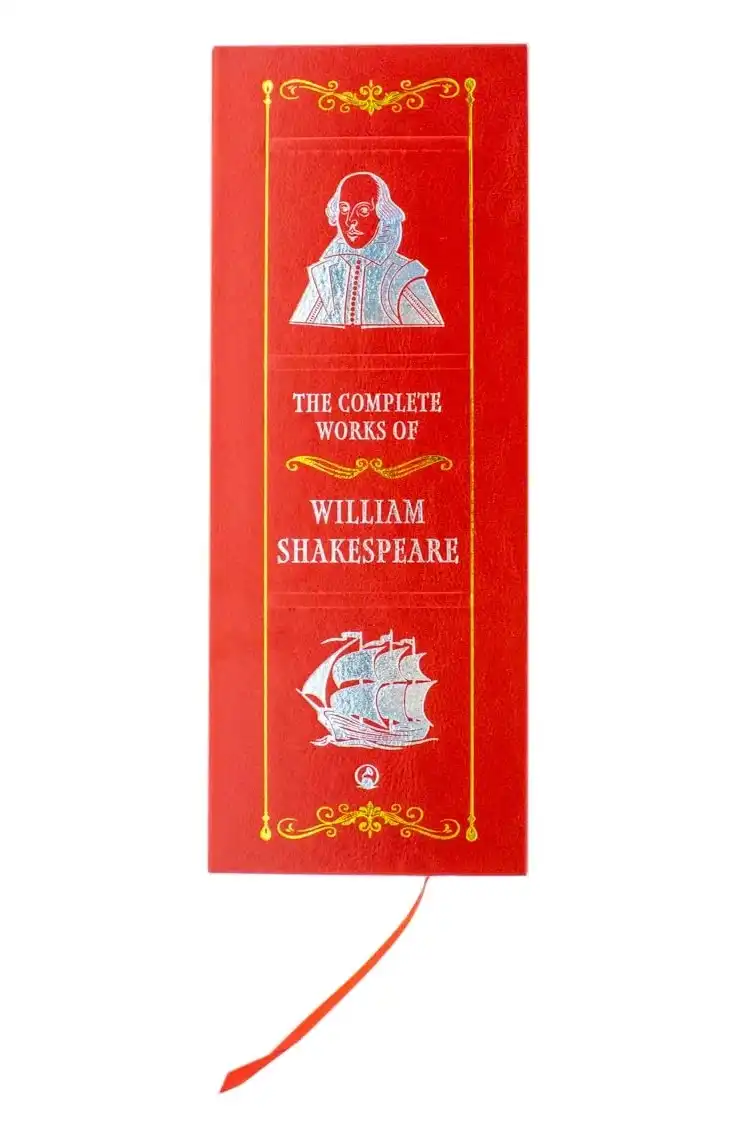 Complete Works of William Shakespeare: Deluxe Leather Bound Classic by William Shakespeare (Hardback)