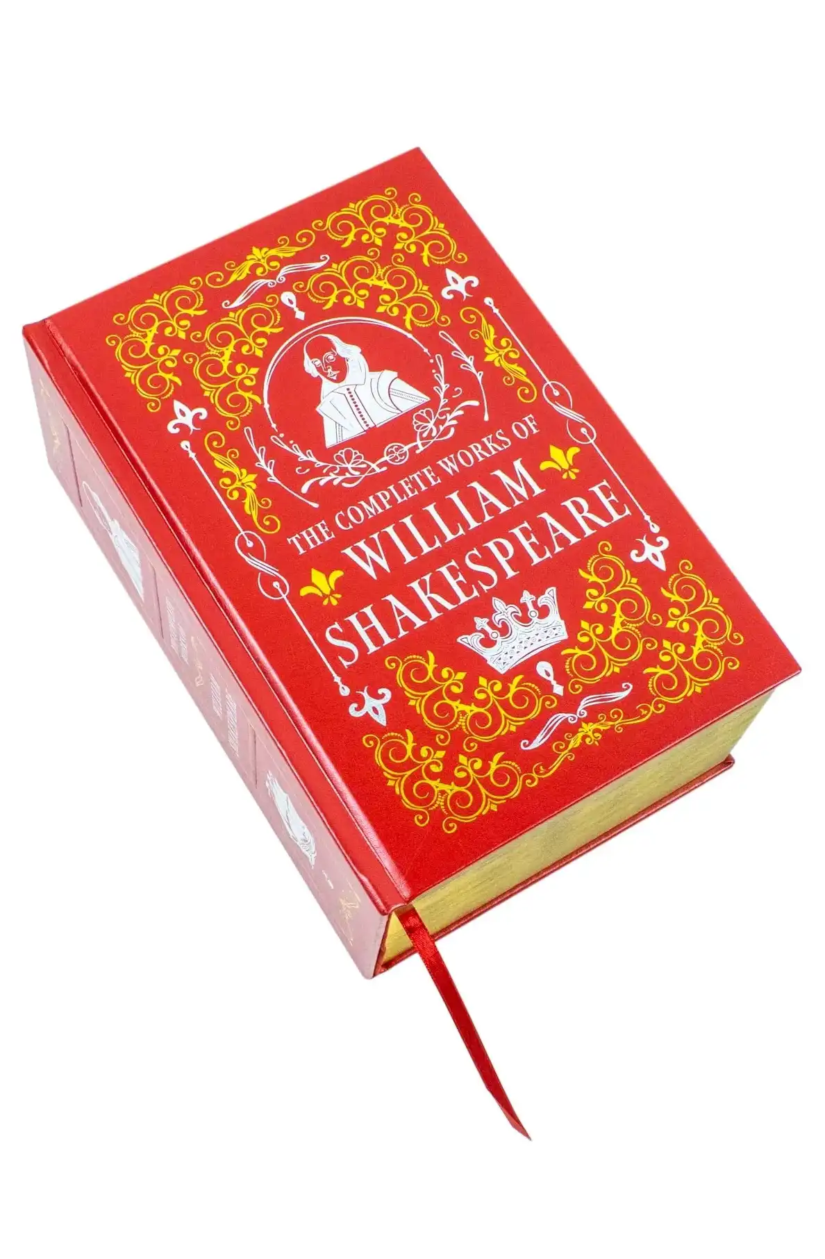 Complete Works of William Shakespeare: Deluxe Leather Bound Classic by William Shakespeare (Hardback)