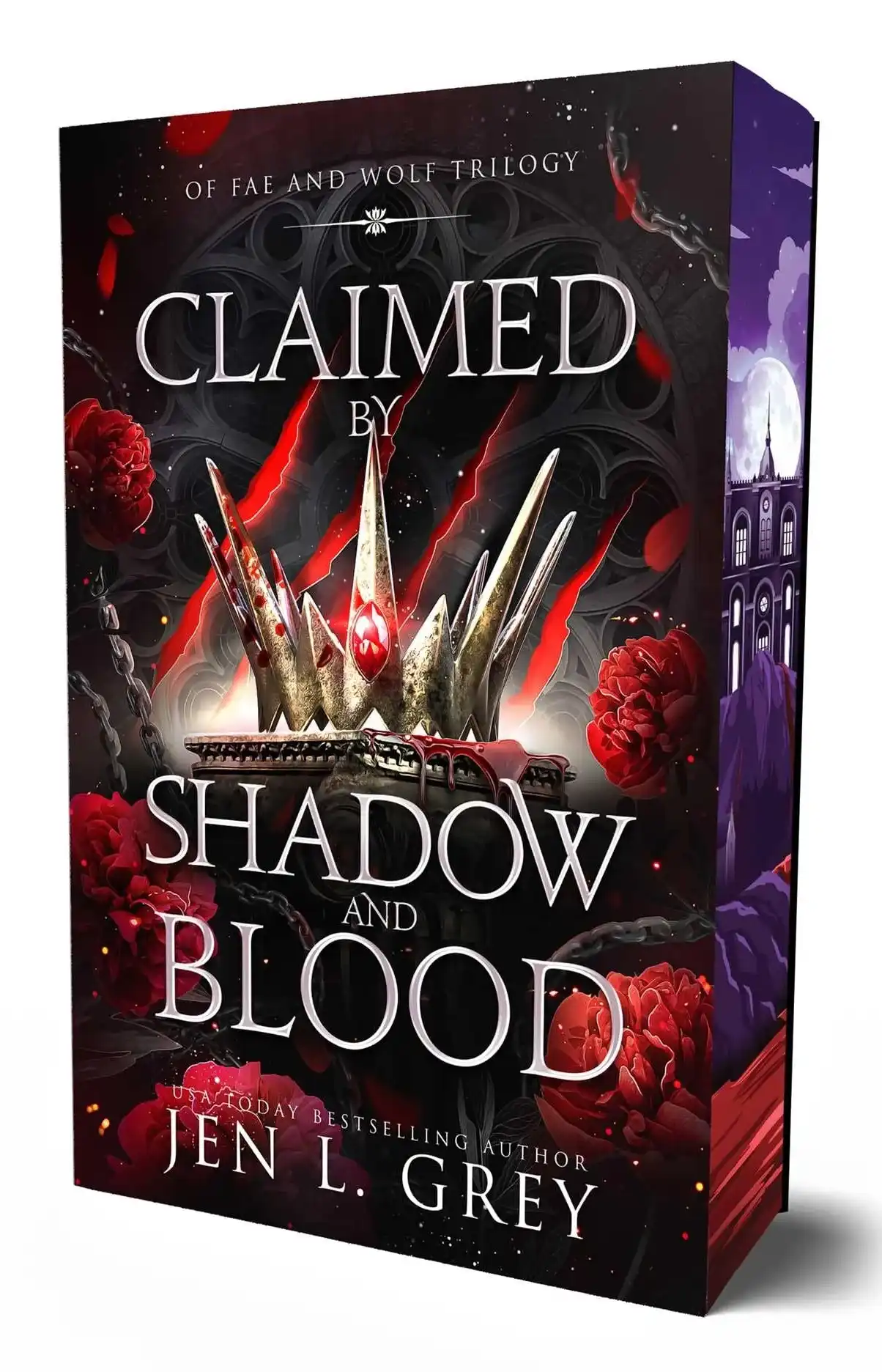 Claimed by Shadow and Blood by Jen L. Grey (Paperback)