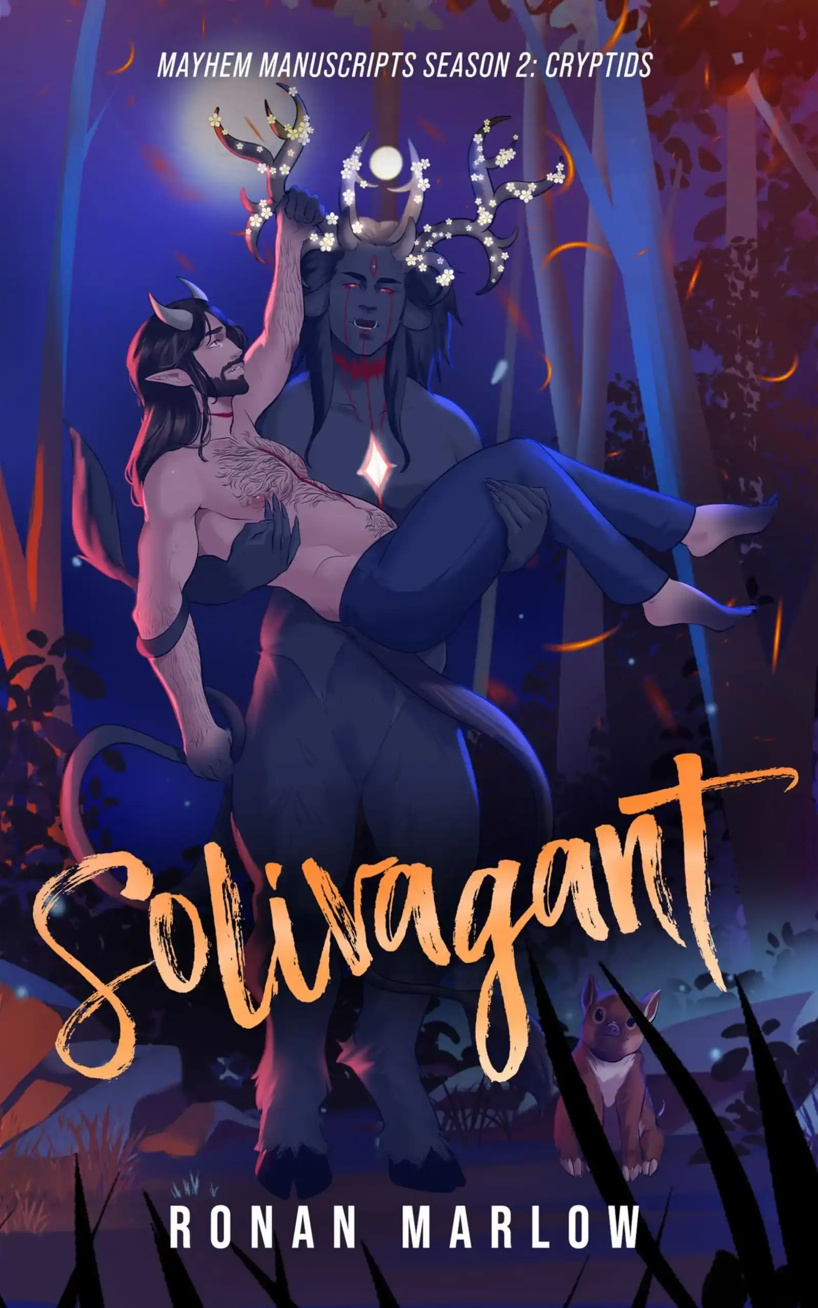 Solivagant: An MM Dark Monster Romance by Ronan Marlow (Paperback)